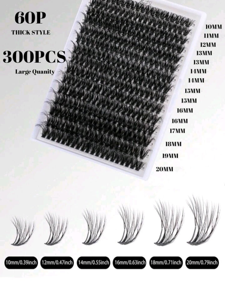 Fluffy DIY Lash Clusters Kit