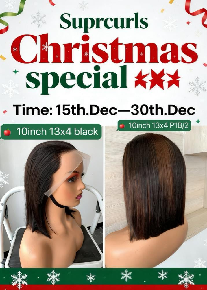 P1B/2 & BLACK 13×4 SINGLE DRAWN WIGS COMBO